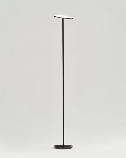 Glowmere Sky Torchiere LED Floor Lamp in black