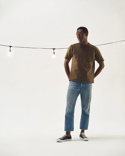 Glowmere Solar LED Hanging String Lights with Brass Sockets in brass