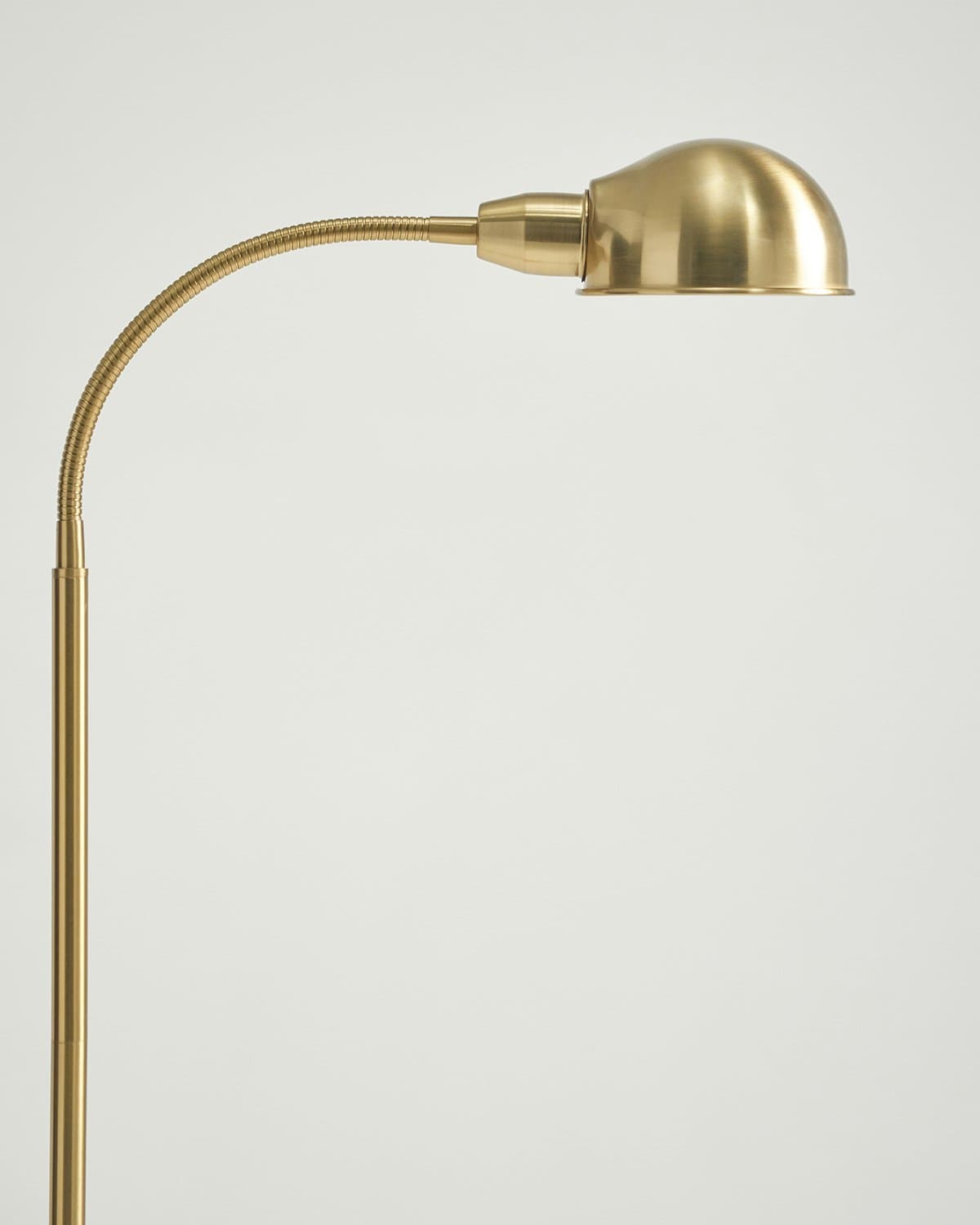 Glowmere Regent Apothecary Gooseneck Floor Lamp view 4