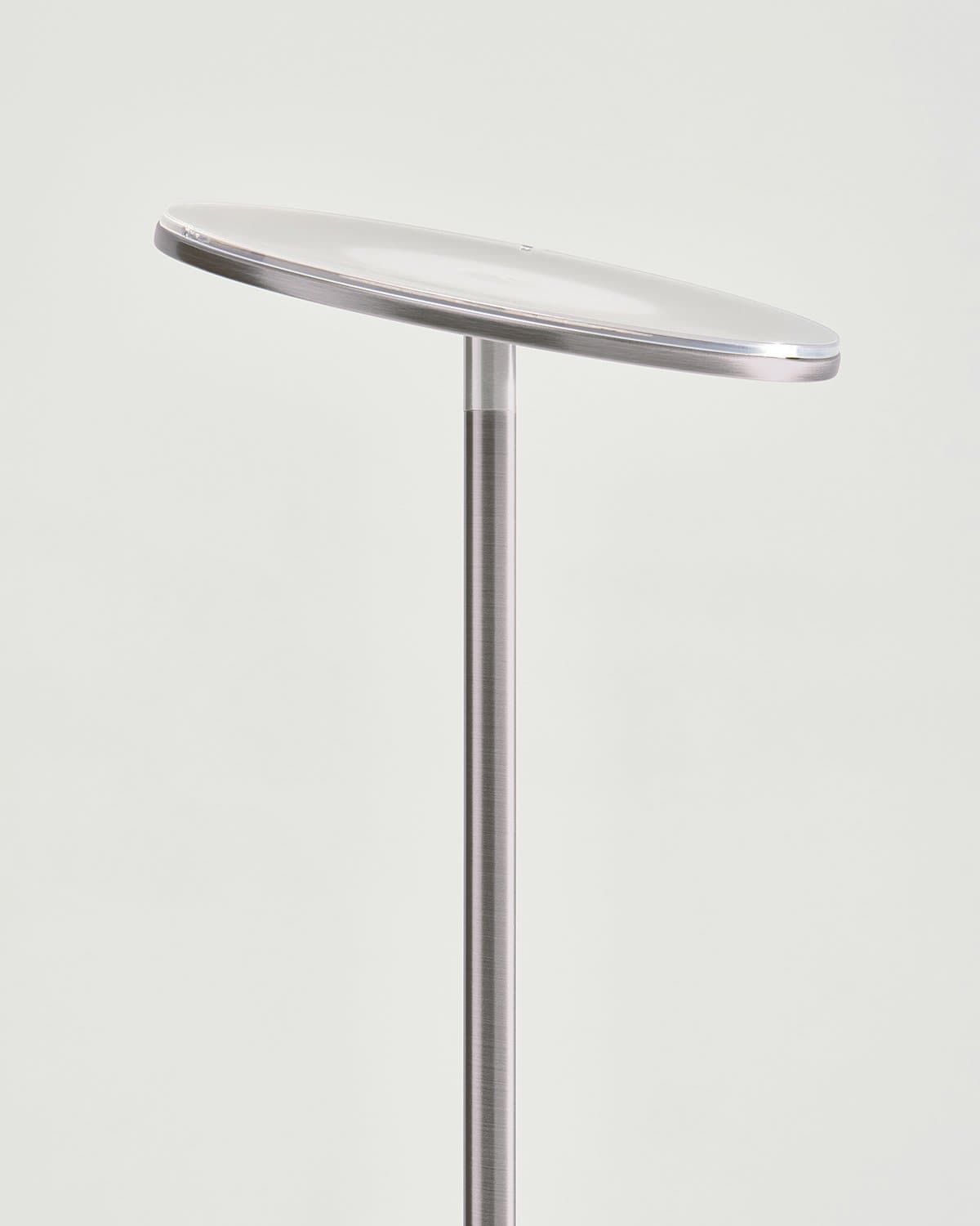 Glowmere Sky Torchiere LED Floor Lamp in nickel
