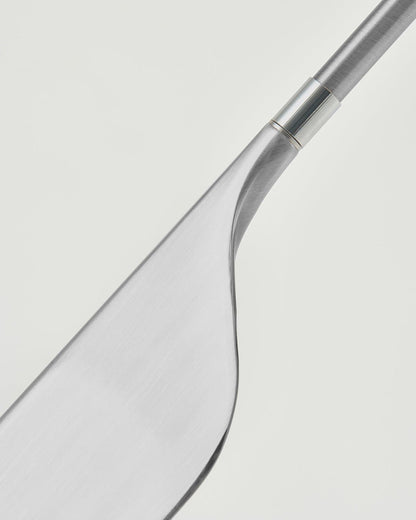 Glowmere Leaf Reading LED Floor Lamp with Touch Dimmer in silver