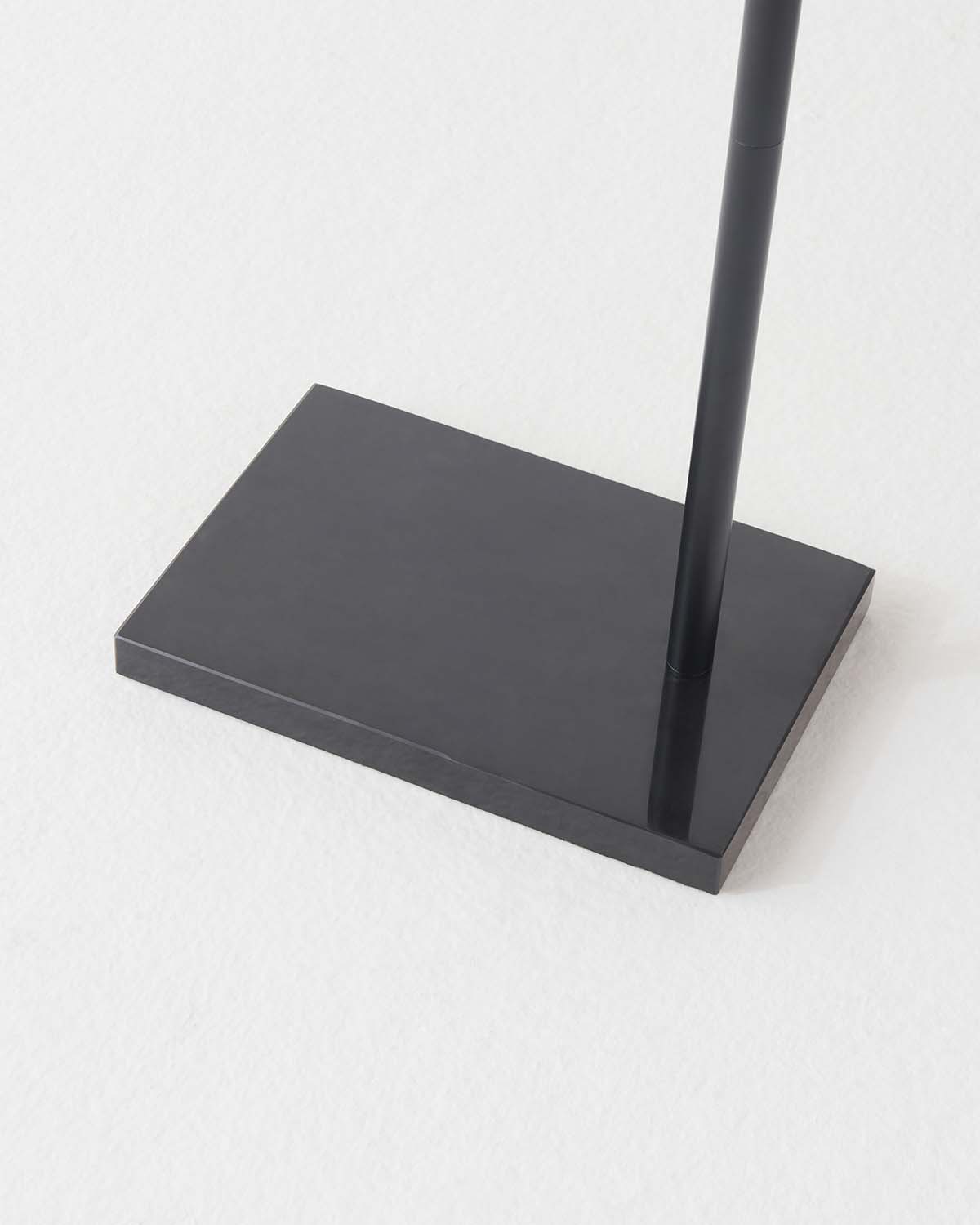 Glowmere Leo Black Arc Floor Lamp with Marble Base view 6