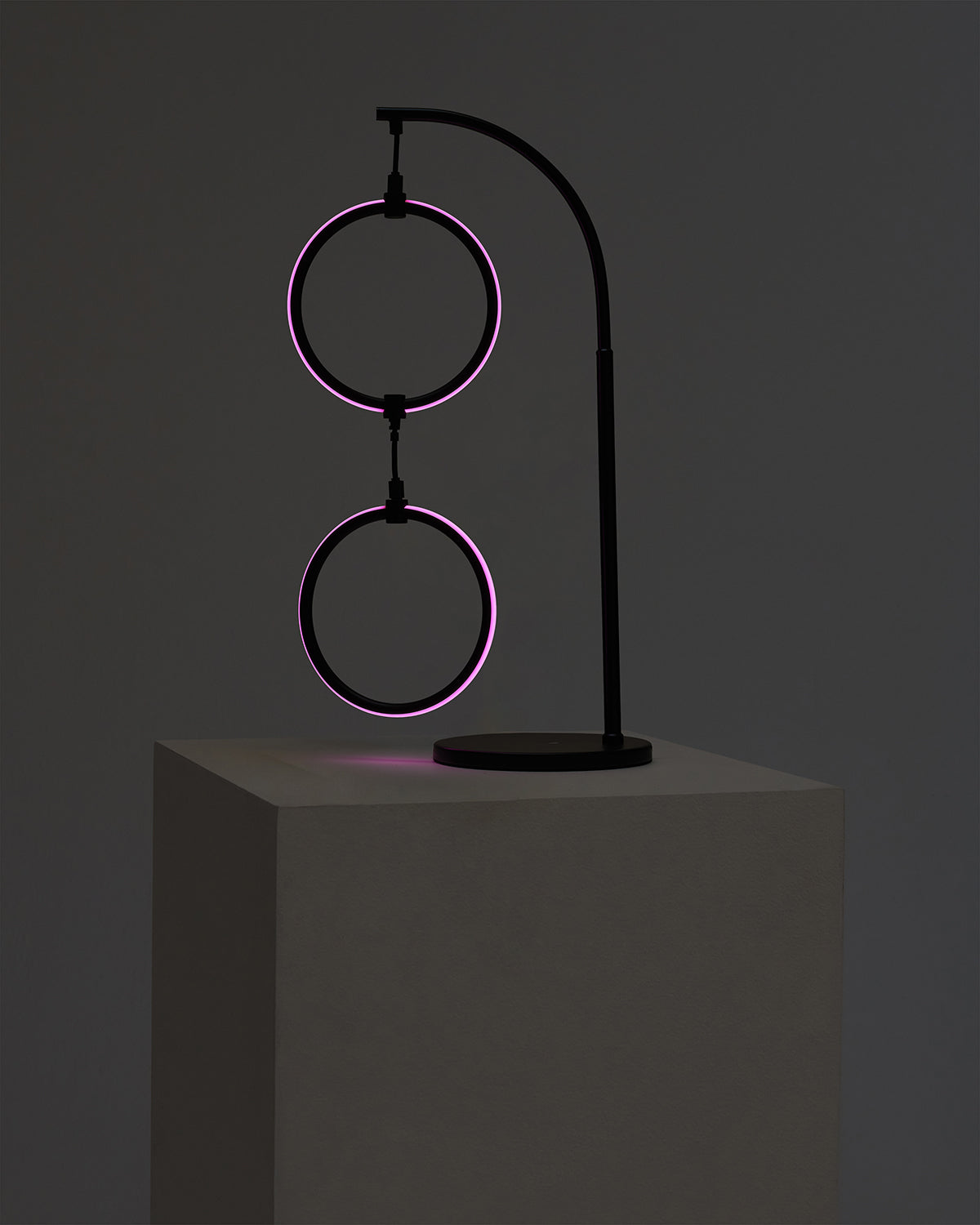 Glowmere 2 Ring RGB Color Changing Table Lamp view 5