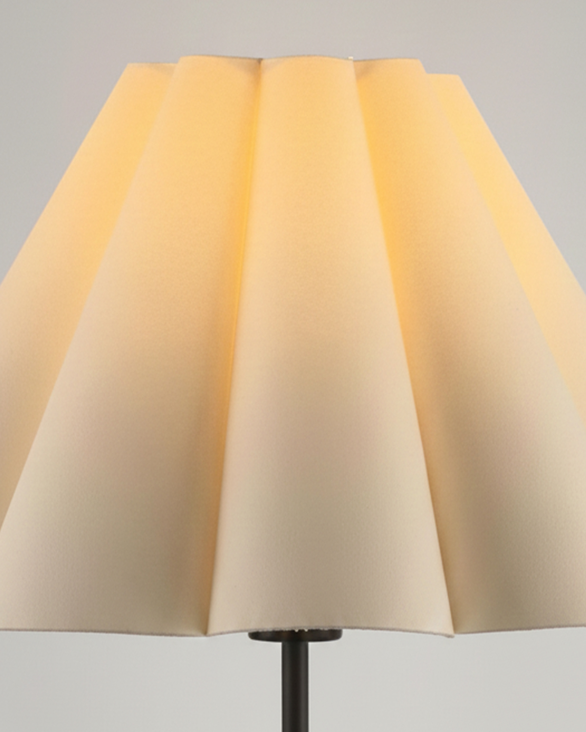 Glowmere Lea Fluted Shade Floor Lamp with Color Changing Bulb view 4