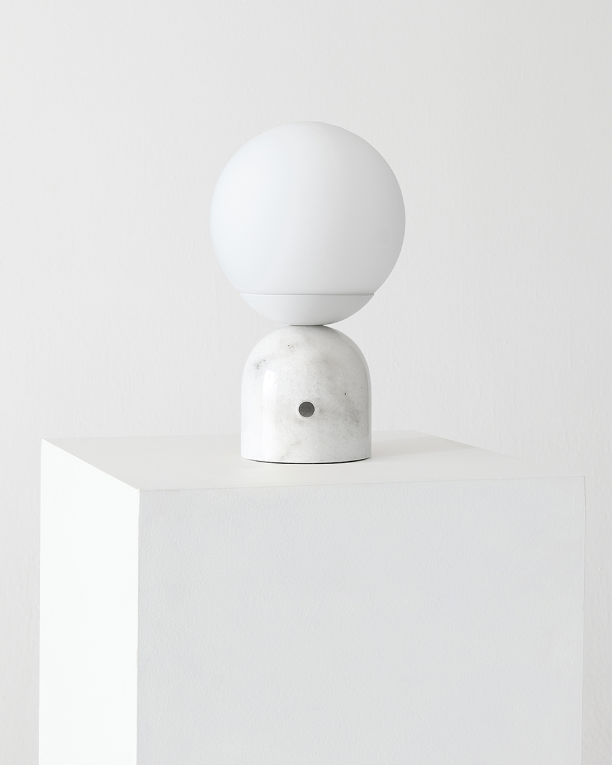 Glowmere Mila Marble Globe Table Lamp view 2
