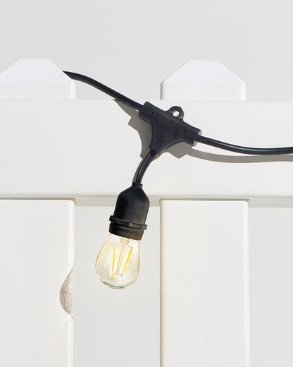 Glowmere Ambience Pro Edison Bulb LED Plug In String Lights view 3
