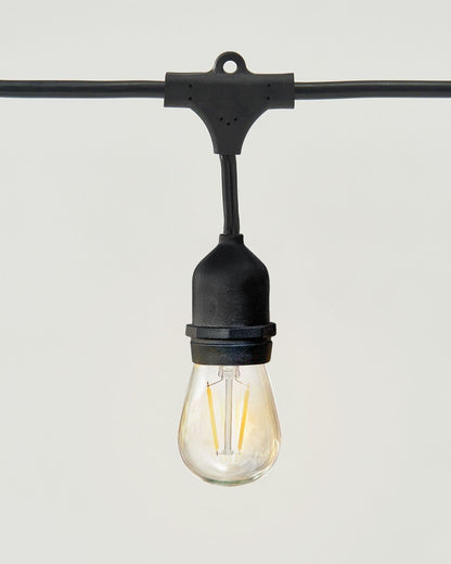 Glowmere Ambience Pro Edison Bulb LED Plug In String Lights view 5