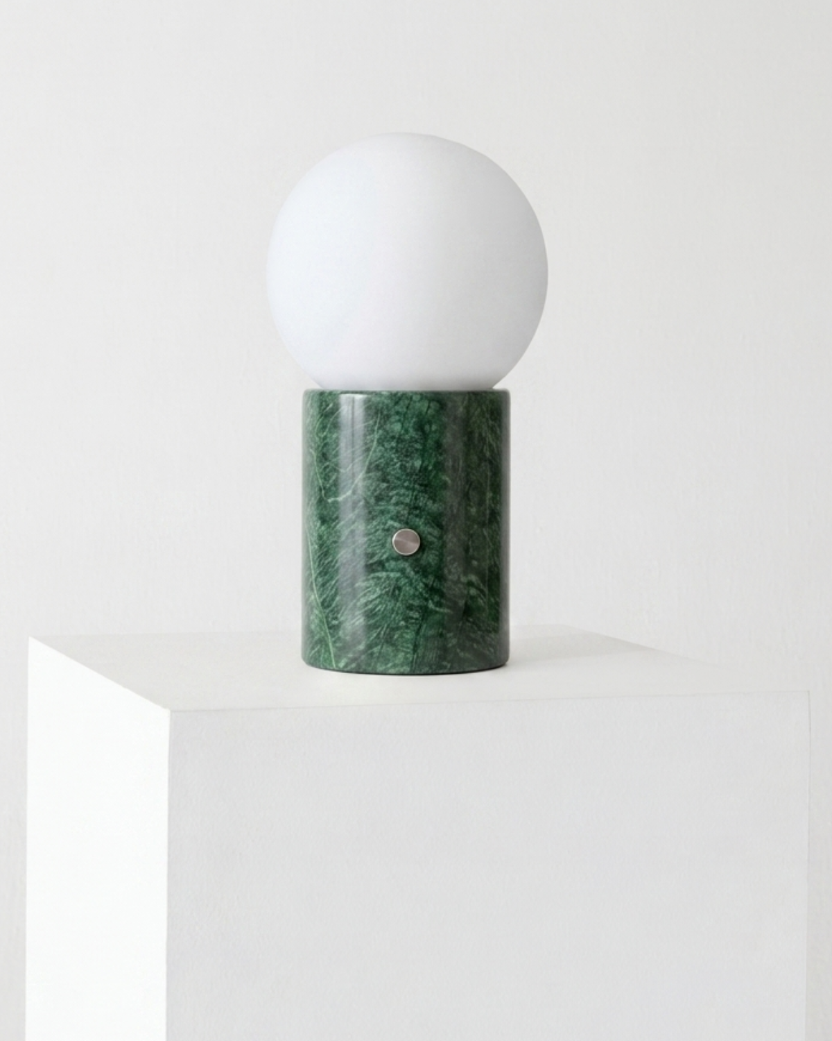 Glowmere Kai Minimalist Three Touch Dimmer Table Lamp in green