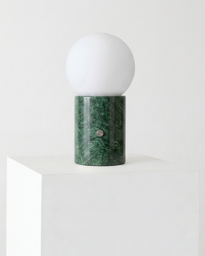 Glowmere Kai Minimalist Three Touch Dimmer Table Lamp in green