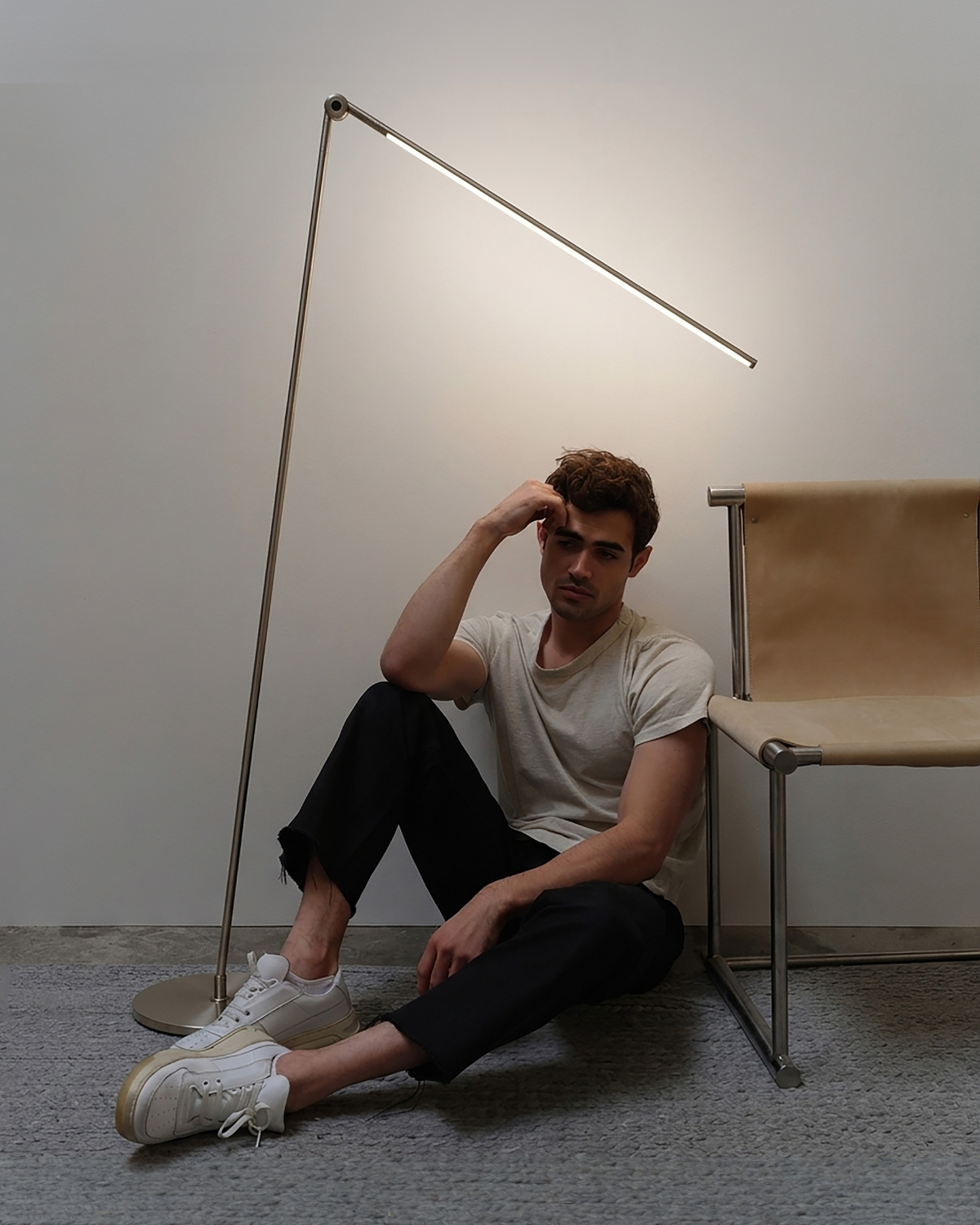 Glowmere Libra Three Brightness LED Floor Lamp view 13