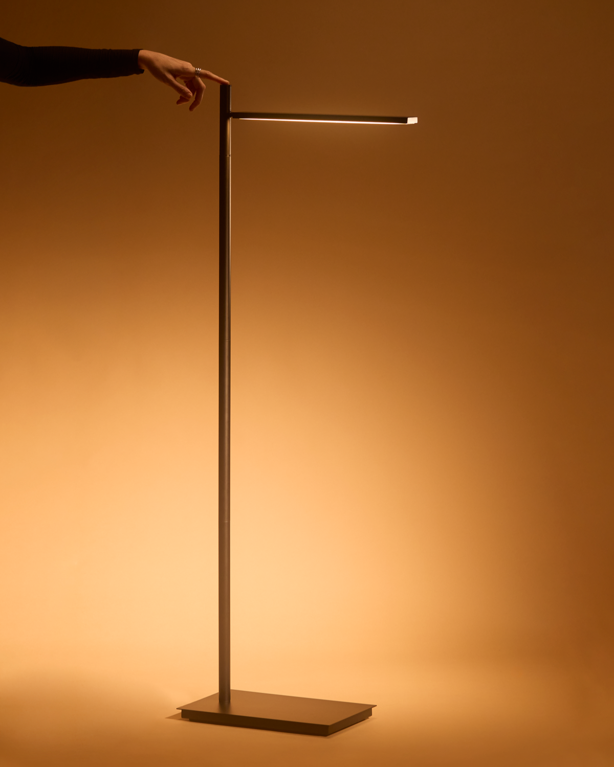 Glowmere Linden Pharmacy Style Pivoting Shade Floor Lamp view 8