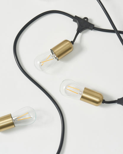 Glowmere Glow Heavy Duty LED Plug In String Lights overall view