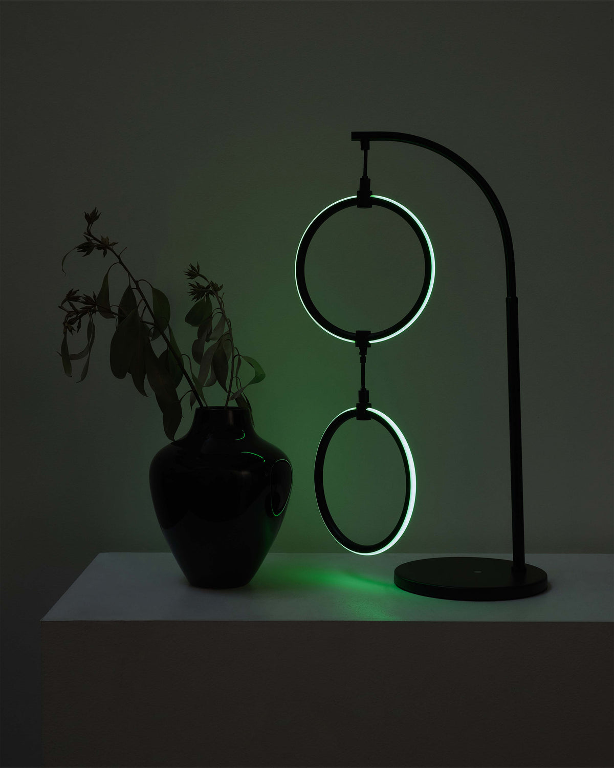Glowmere 2 Ring RGB Color Changing Table Lamp view 3