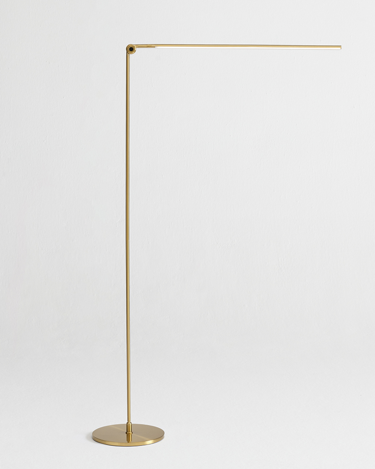 Glowmere Libra Three Brightness LED Floor Lamp size reference