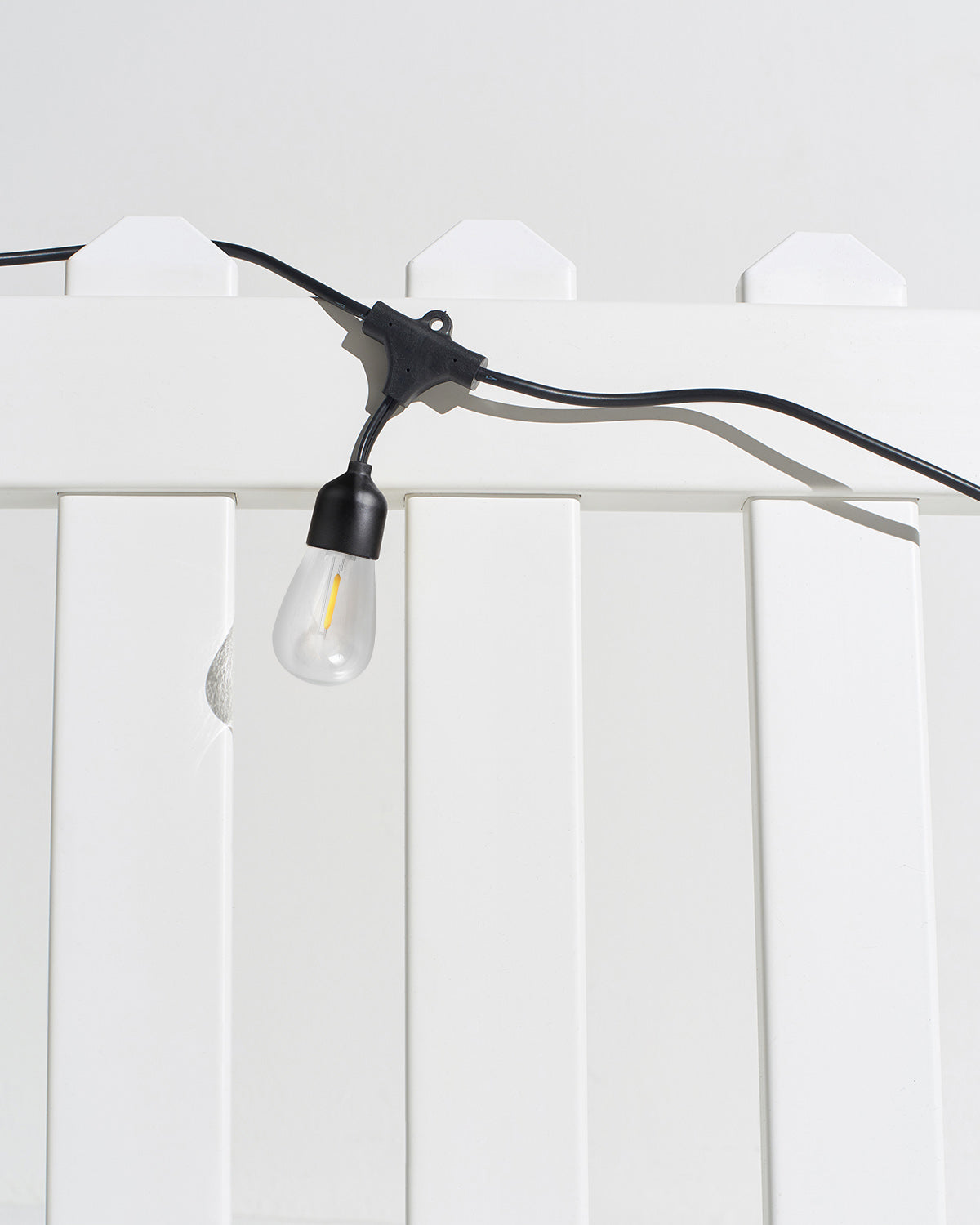 Glowmere Ambience Pro Solar Hanging Edison String Lights view 3