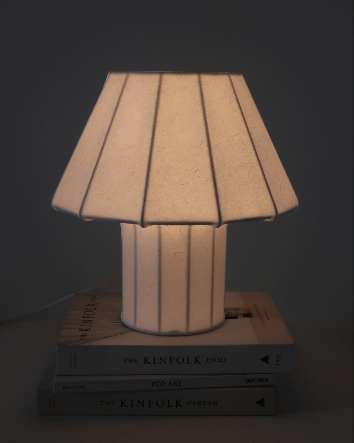 Glowmere Celeste Resin and Metal Frame Dimmable Table Lamp view 4