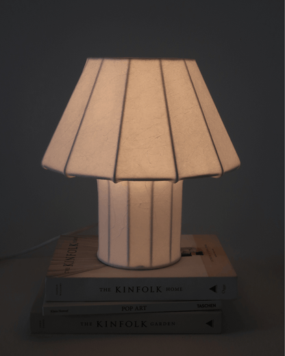Glowmere Celeste Resin and Metal Frame Dimmable Table Lamp view 4