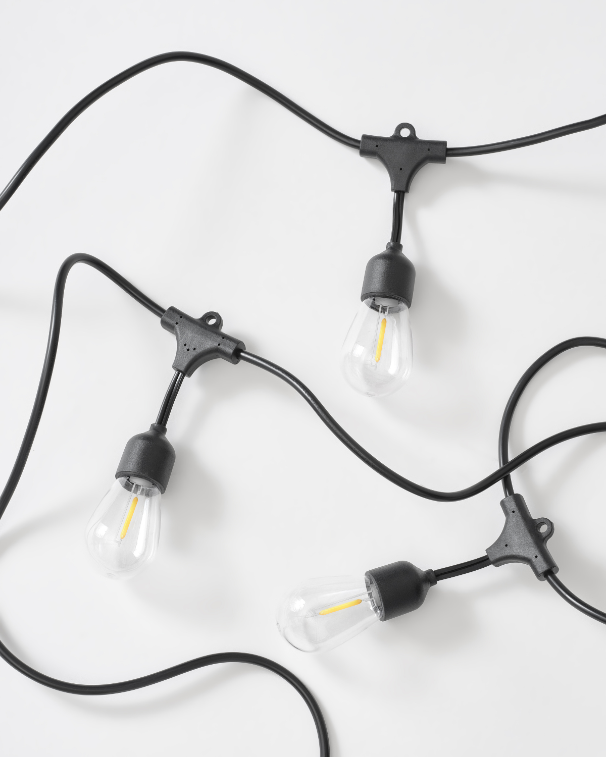 Glowmere Ambience Pro Solar Hanging String Lights with Remote overall view