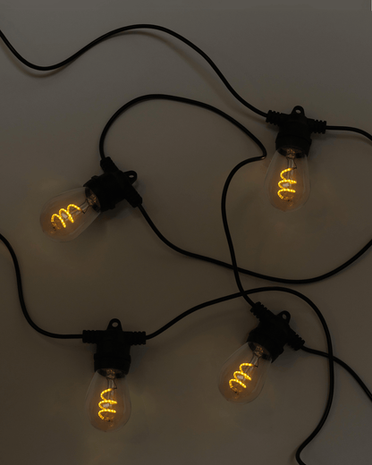 Glowmere Spiral Solar String Lights with Remote view 2