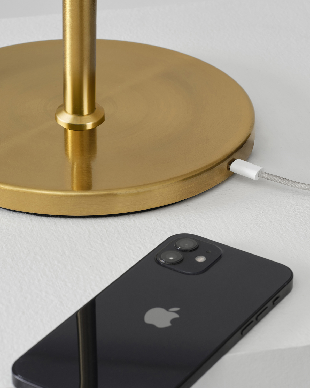 Glowmere Sphere Twin Globe Table Lamp with USB C Charging view 6