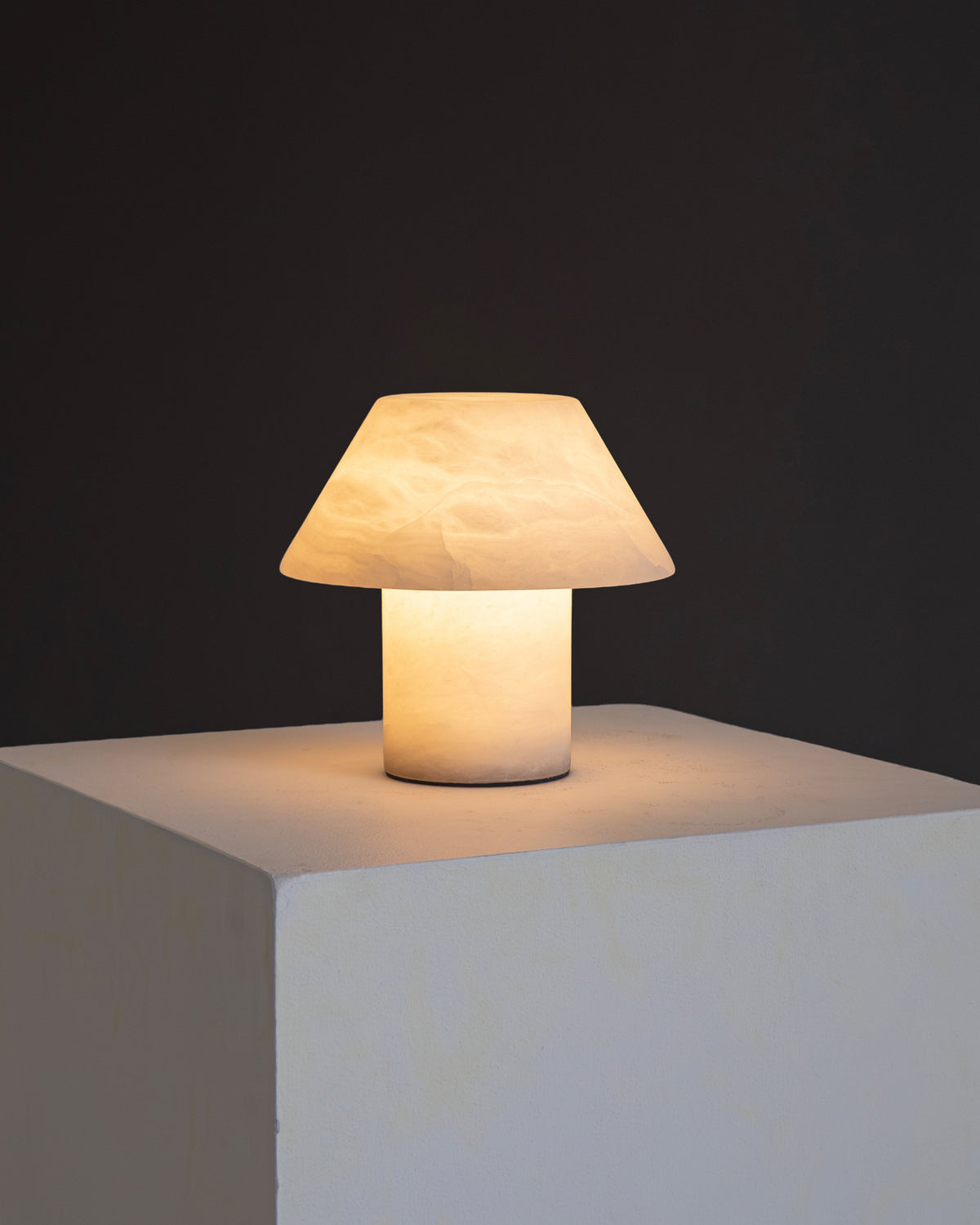 Glowmere Alora Natural Alabaster Table Lamp view 2
