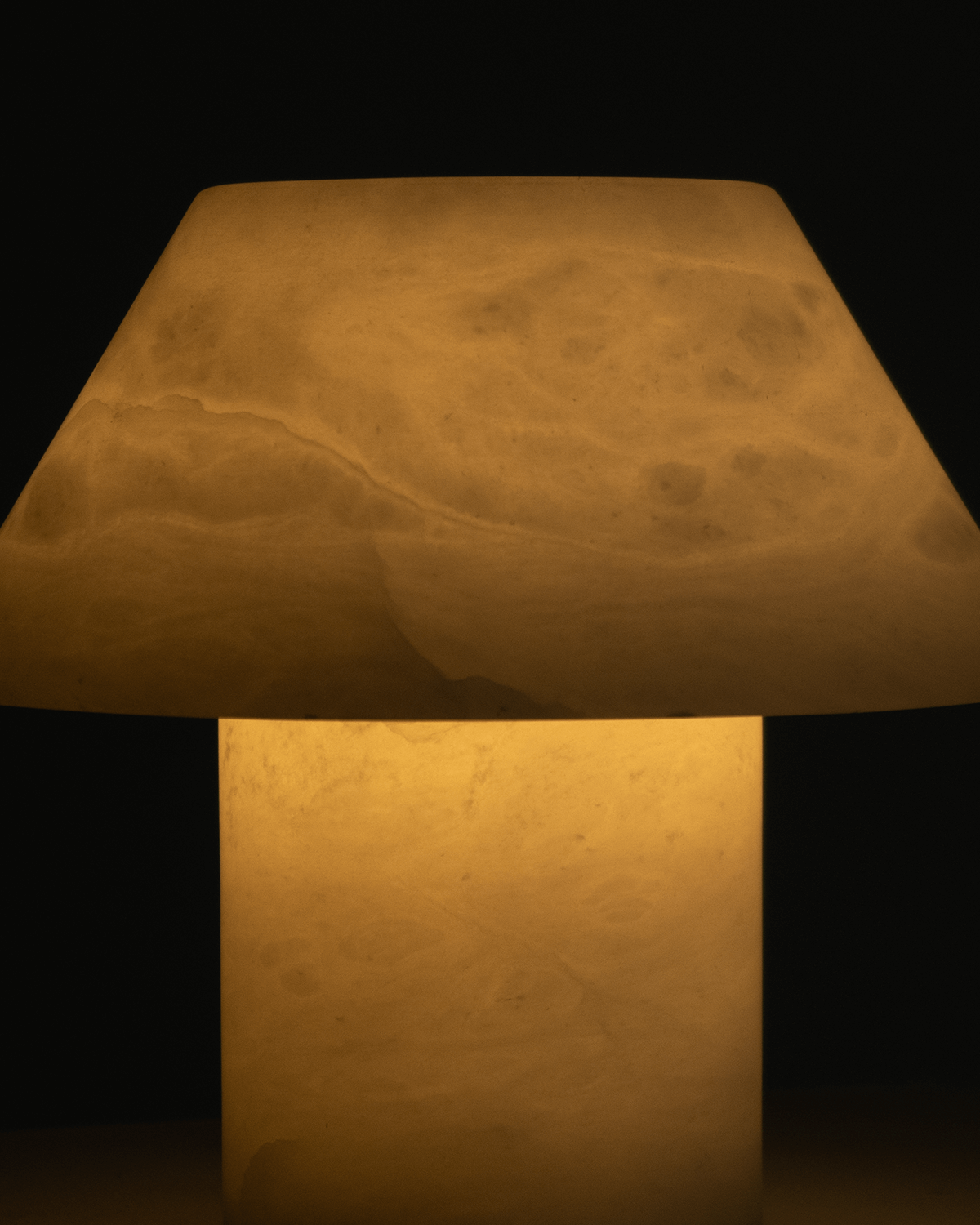 Glowmere Alora Natural Alabaster Table Lamp view 6