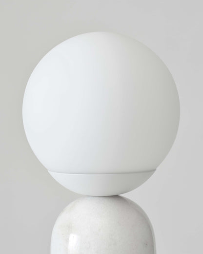 Glowmere Mila Marble Globe Table Lamp view 5