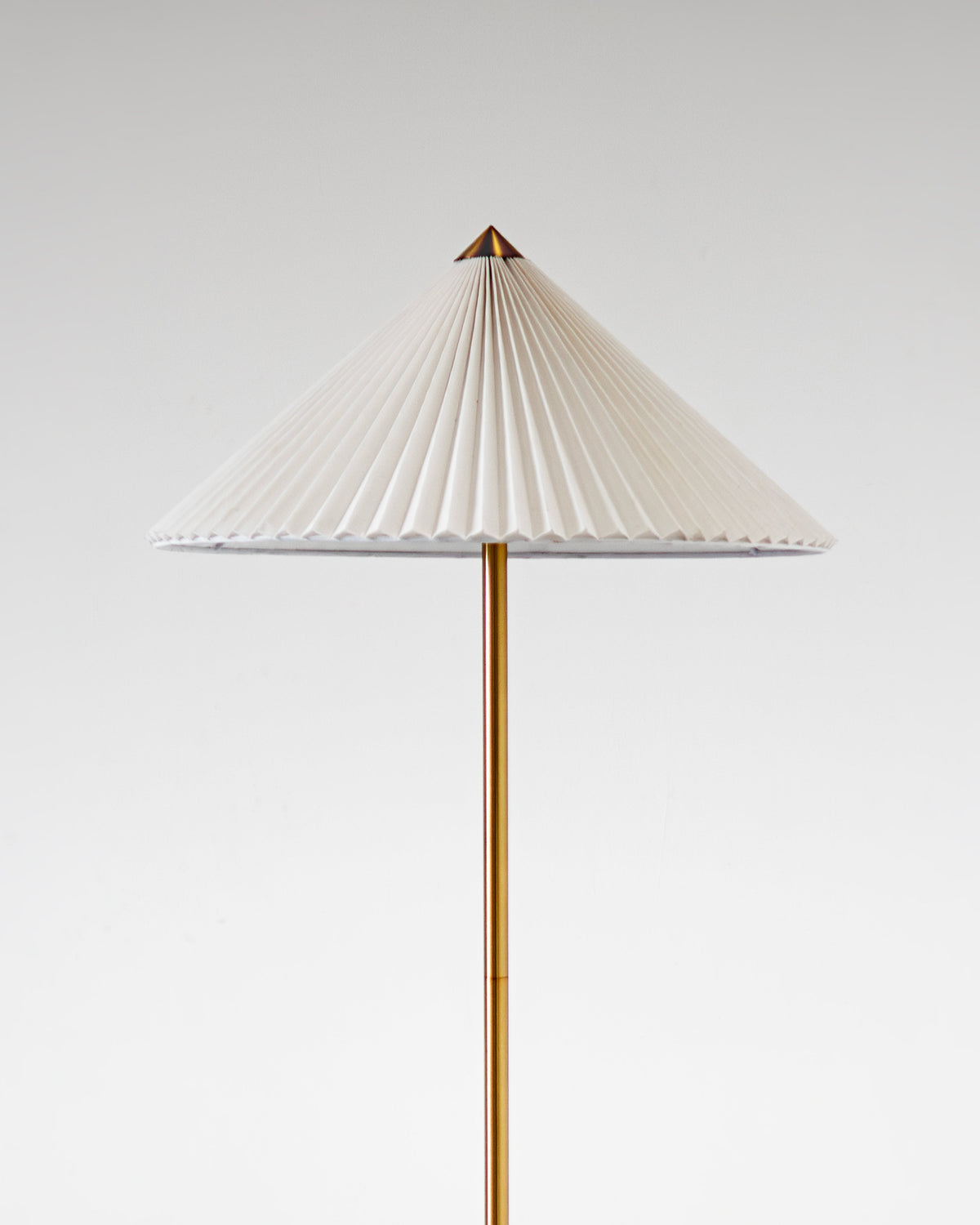 Glowmere Sienna Pleated Linen Empire Shade Floor Lamp view 4